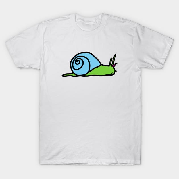 unicorn snail T-Shirt by NoirPineapple